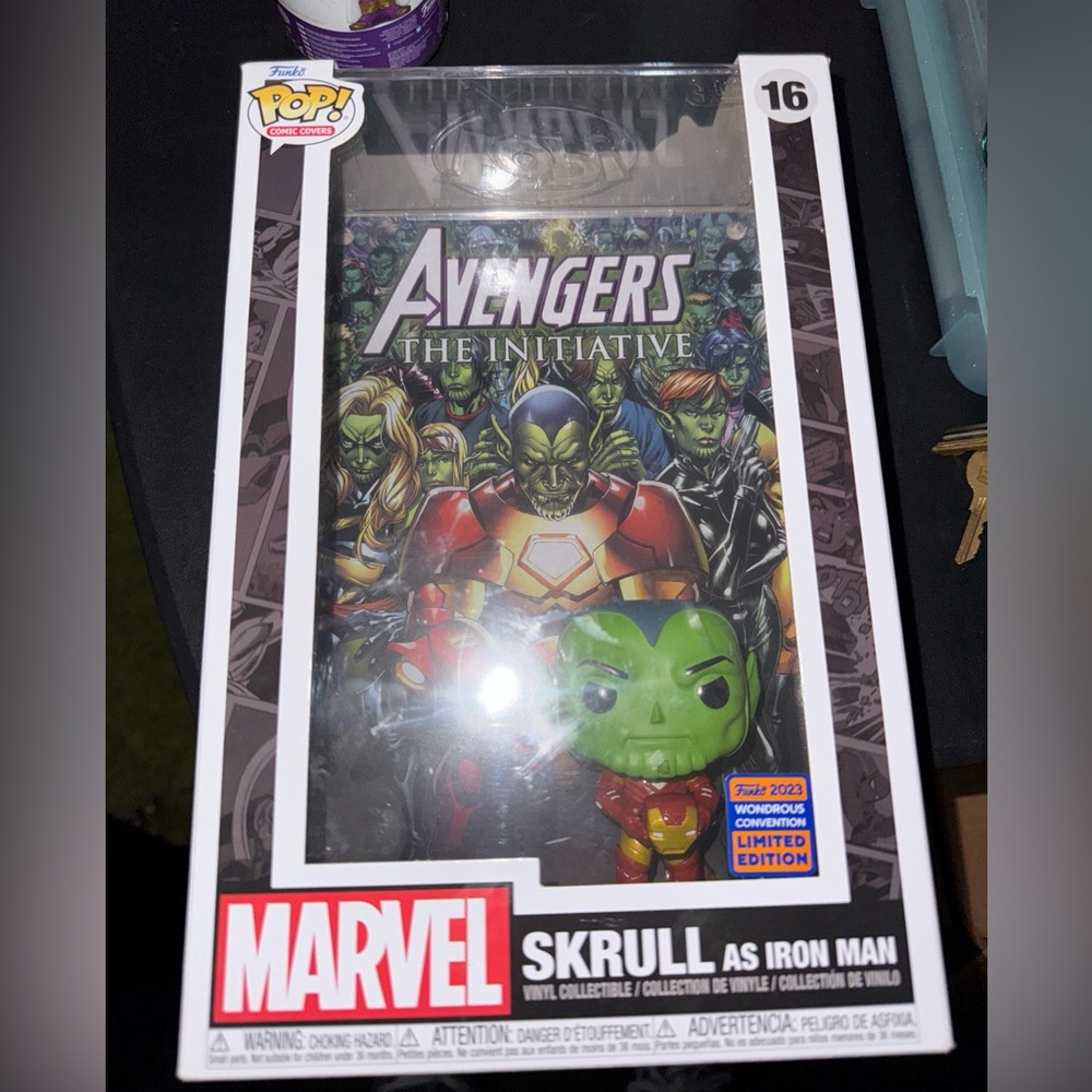 Funko Pop! Marvel Skrull as Iron Man - Green and Red